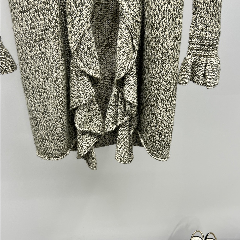 Magaschoni Ruffle Knit Cardigan - Picture 4 of 7